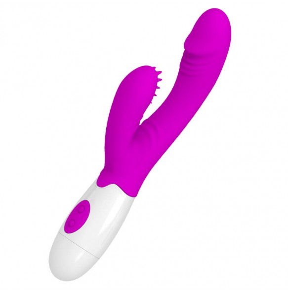 PRETTY LOVE G-Spot Dual Vibrator (Red Rose)